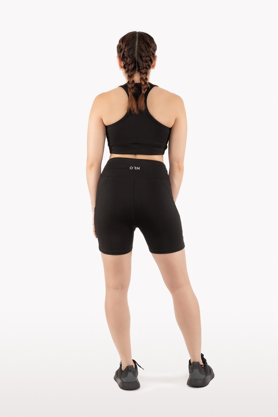 ESSENTIALS BOLSILLO BIKER SHORTS - ORN CanadaBlackXS