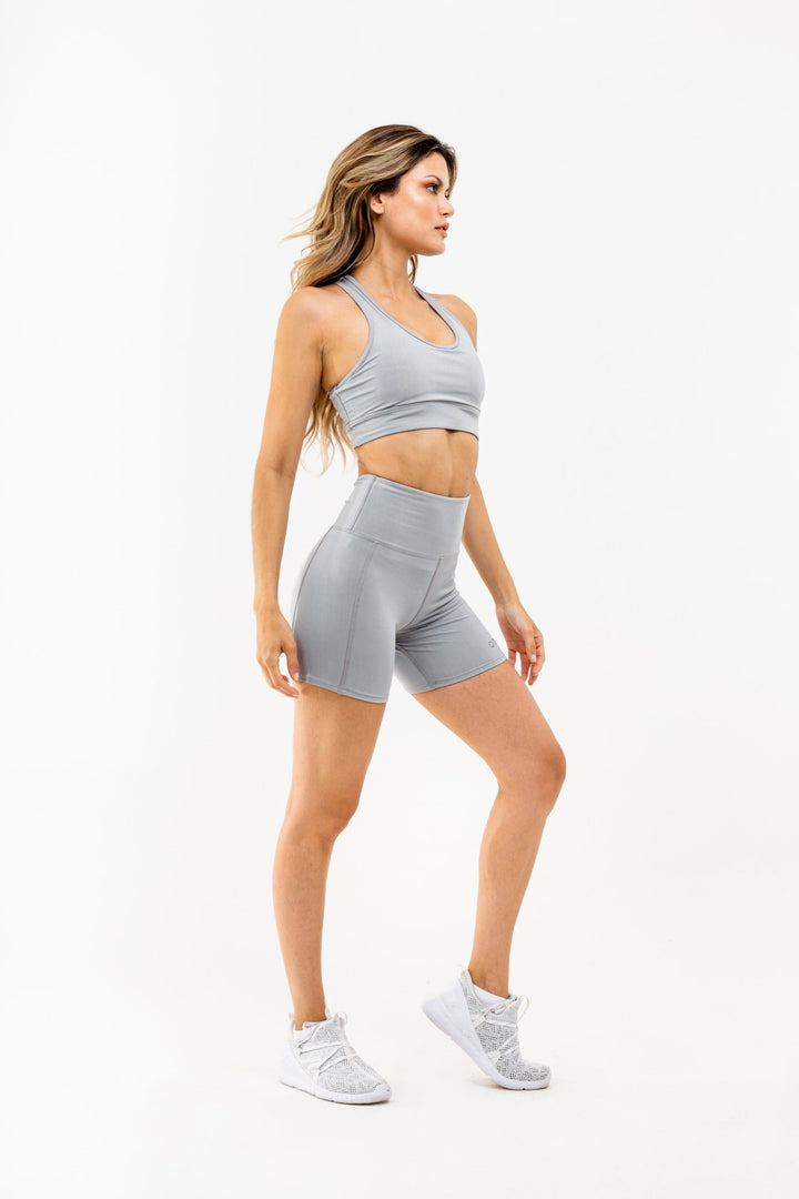 ESSENTIALS RUNNING BIKER SHORTS - ORN CanadaGreyXS