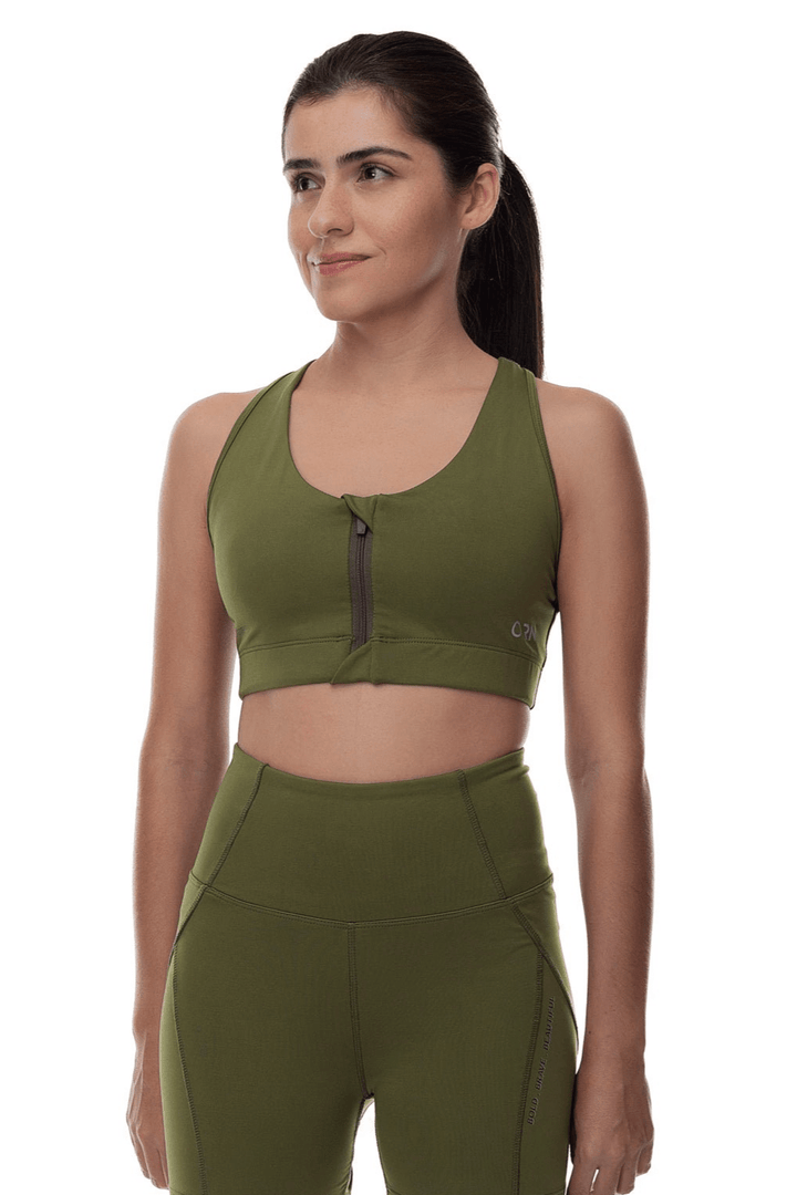 BRAVE Hatha & Bra Outfit - Green - ORN CanadaXSXS