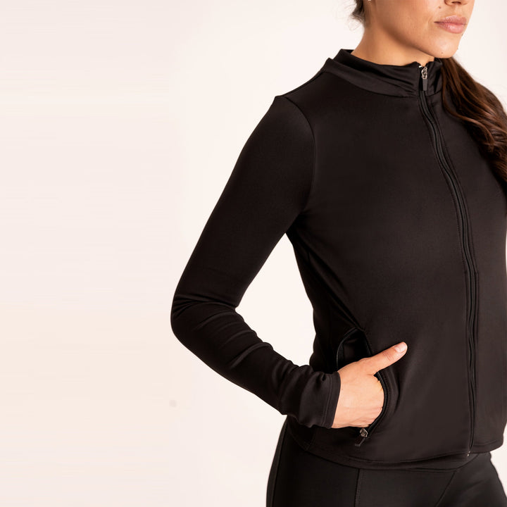 FITTED ZIPPER SWEATSHIRT - ESSENTIALS - ORN ACTIVEWEAR